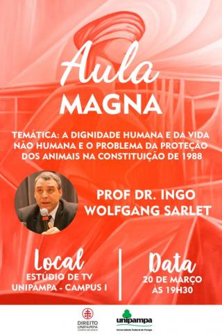 Aula Magna marca início das atividades do curso de Direito no Campus São Borja